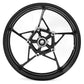 Black Front & Rear Wheel Rim For Kawasaki Z900 Z 900 2017 2018 2019 2020 2021 2022
