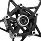 Black Front & Rear Wheel Rim For Kawasaki Z900 Z 900 2017 2018 2019 2020 2021 2022