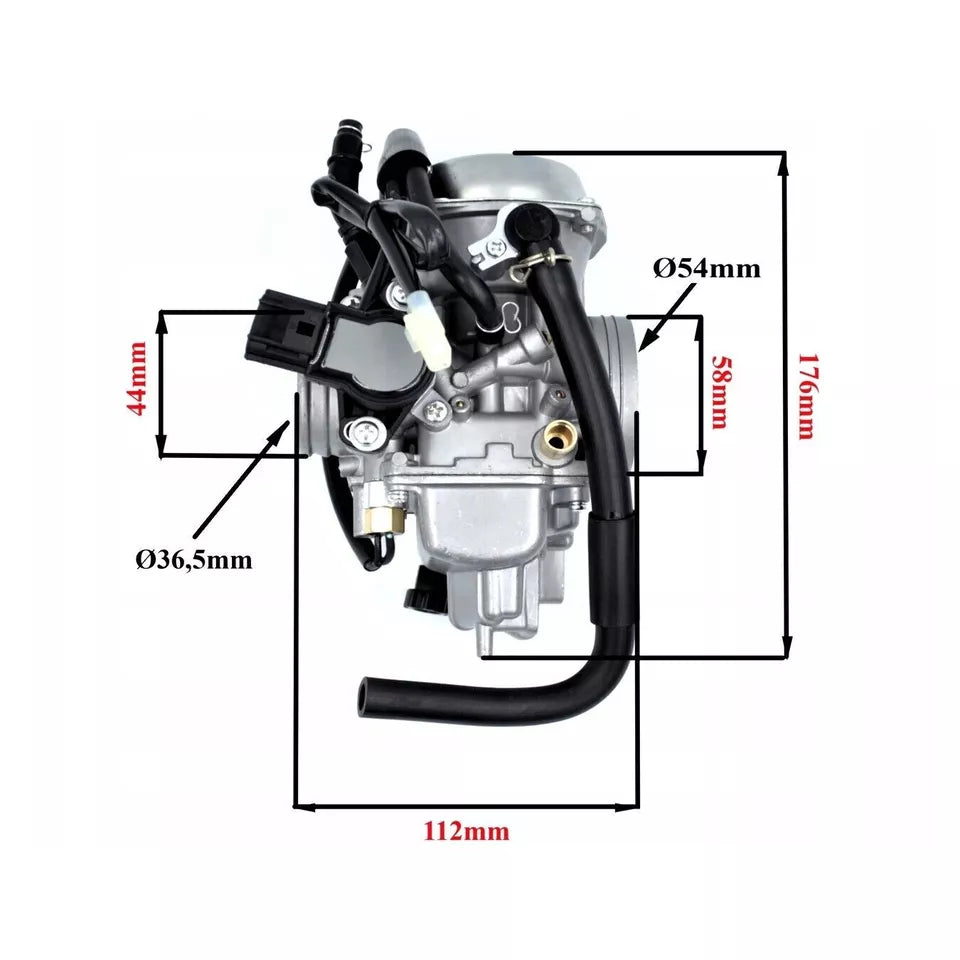 Carburetor Carby Carb for Suzuki LTZ400 Quadsport LT-Z400 2003~2007 ATV PD36J