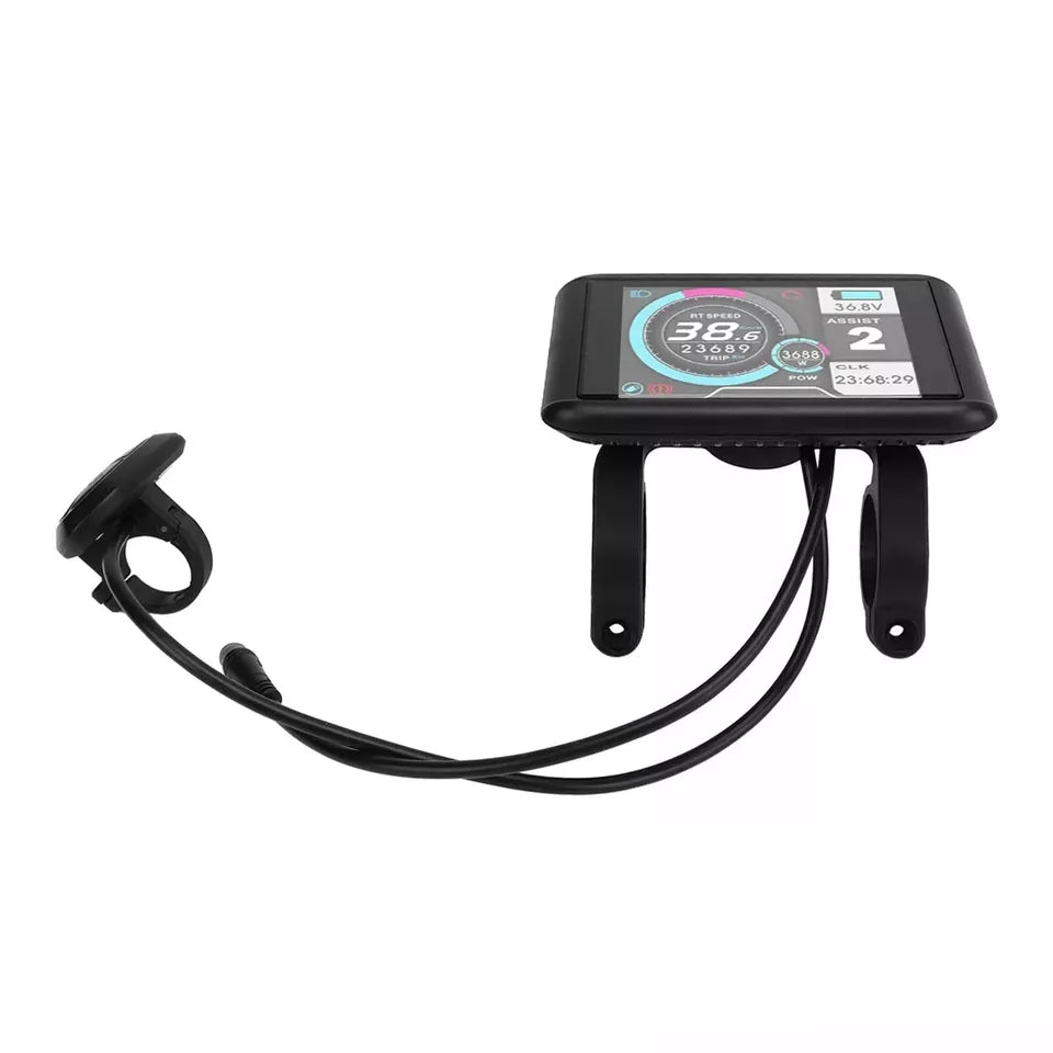 Core Bike Panel Electric Bike Bicycle Panel UKC1 Colored LCD Display For E-Bike Kit 5 ...