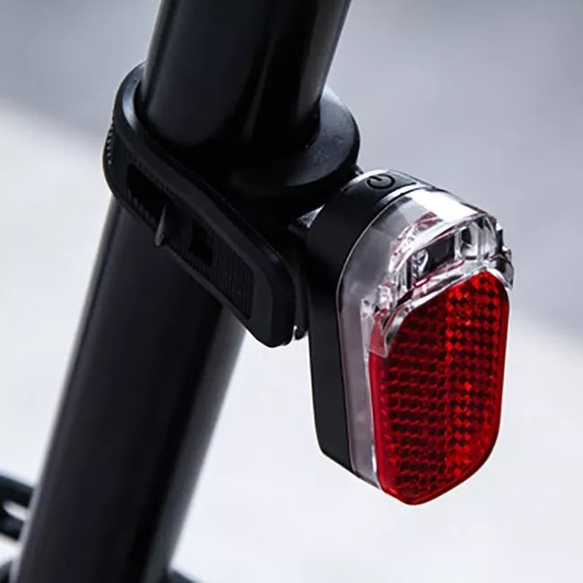 Rectangular Rear Bike Light Rear Bike Light USB Rechargeable Safety Bicycle LED Rear Tail Light, B ...