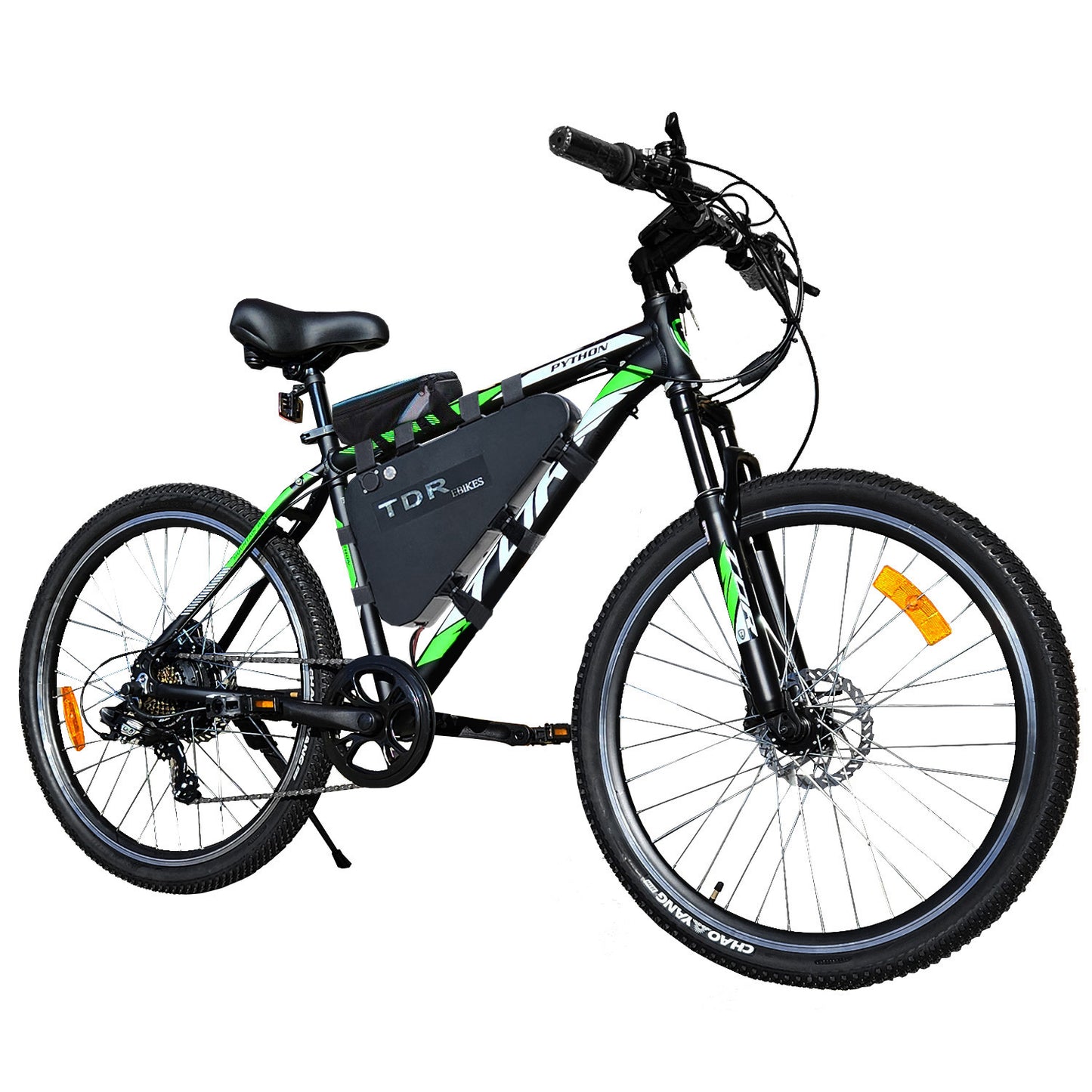 1500W TDR Mountain Electric Bike 26'' 27.5' 29" Triangle Battery