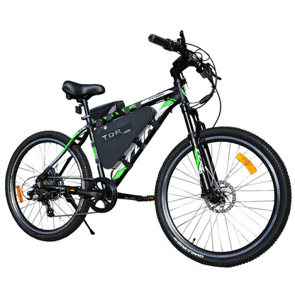 1500W TDR Mountain Electric Bike 26'' 27.5' 29" Triangle Battery