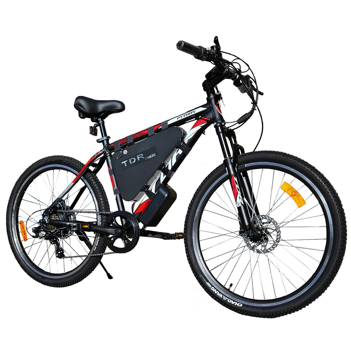 500W Rear Hub TDR Mountain Electric Bike 26'' 27.5'' 29" Triangle Battery - TDRMOTO