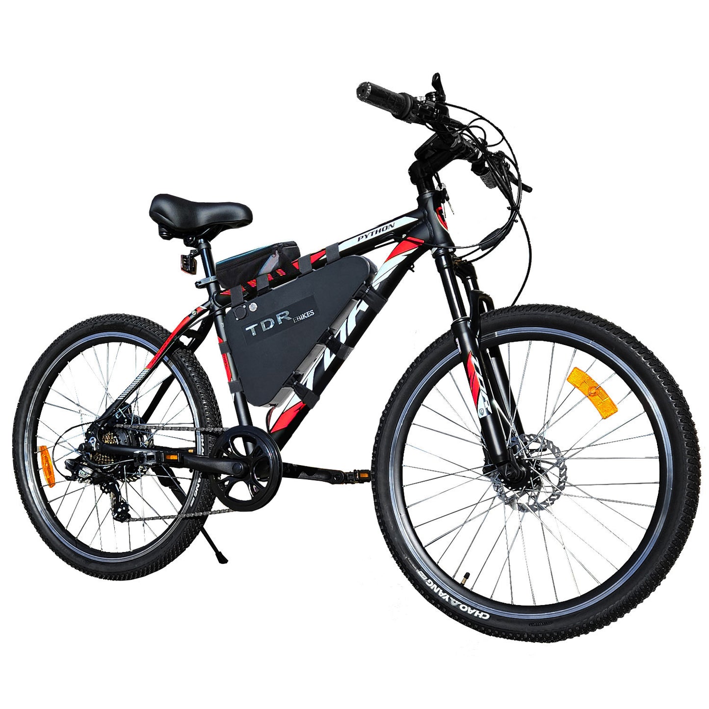 1500W TDR Mountain Electric Bike 26'' 27.5' 29" Triangle Battery