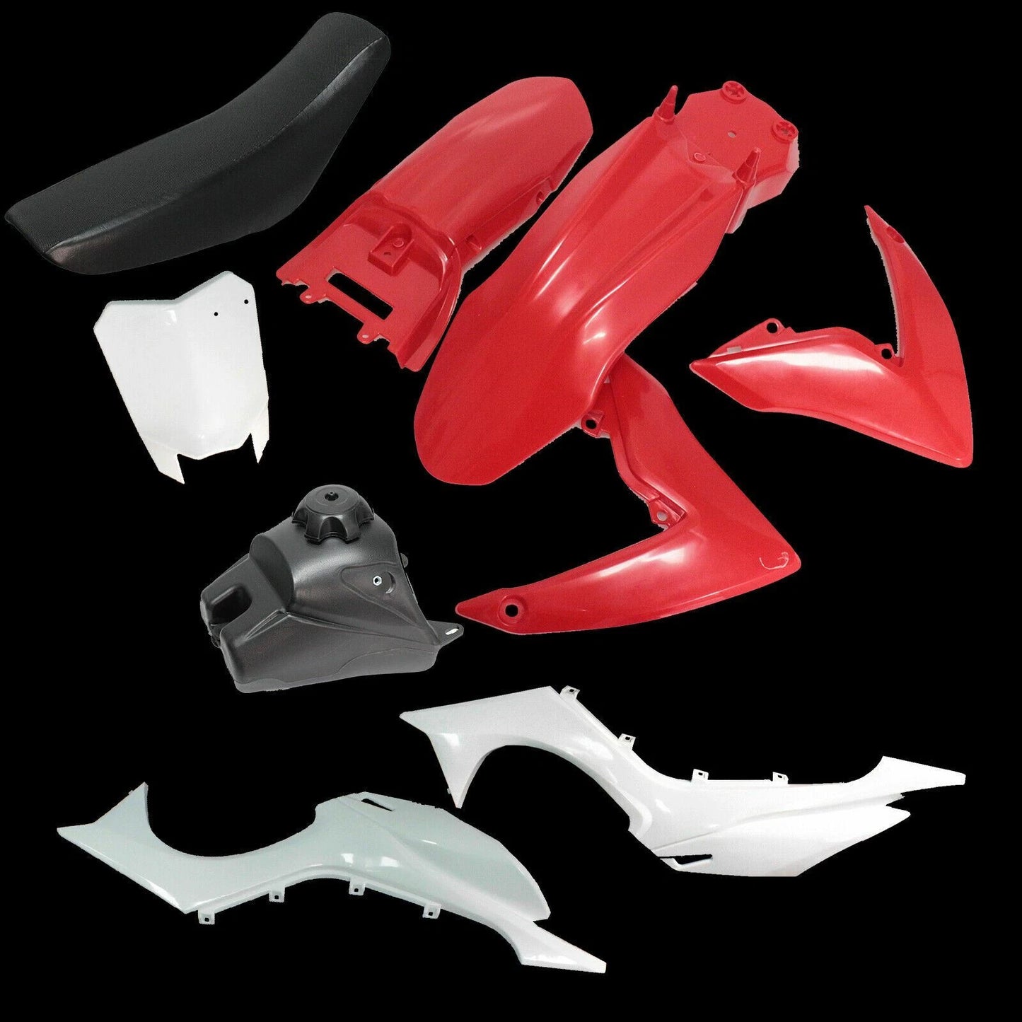 Plastic Fender Seat Tank for Honda CRF50 Styled Dirt Trail Bike Covert CRF110
