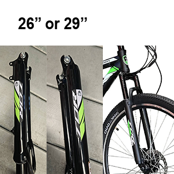 Replacement Front Fork for TDR Python Eletric Mountain Bike