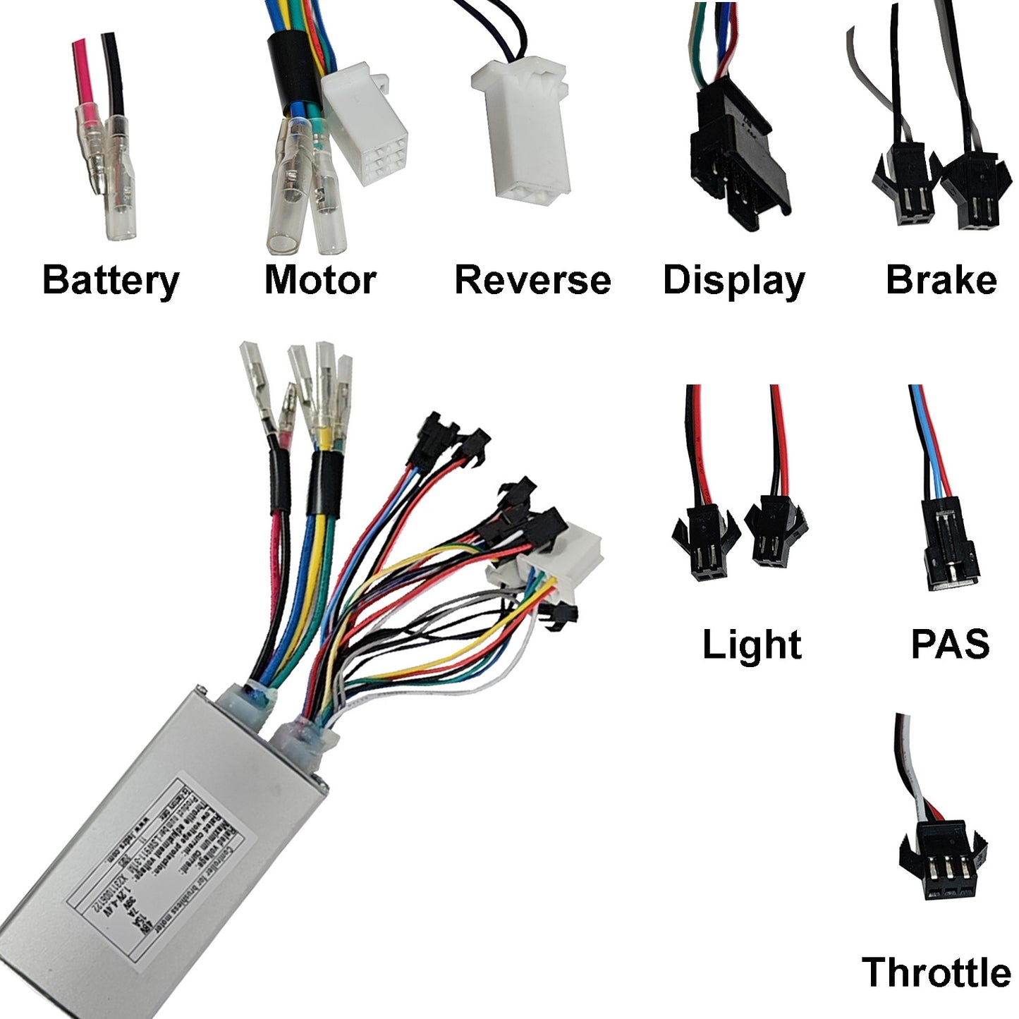 48V Electric Scooter Bike Bicycle Pedicab Trike Brushless Motor Controller