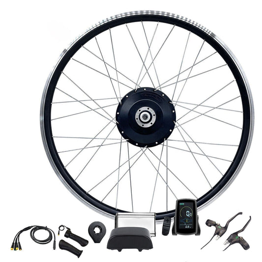 TDR 24 INCH 48V 750W Electric Bike Conversion Kit Front Hub Wheel Rim Motor Kit