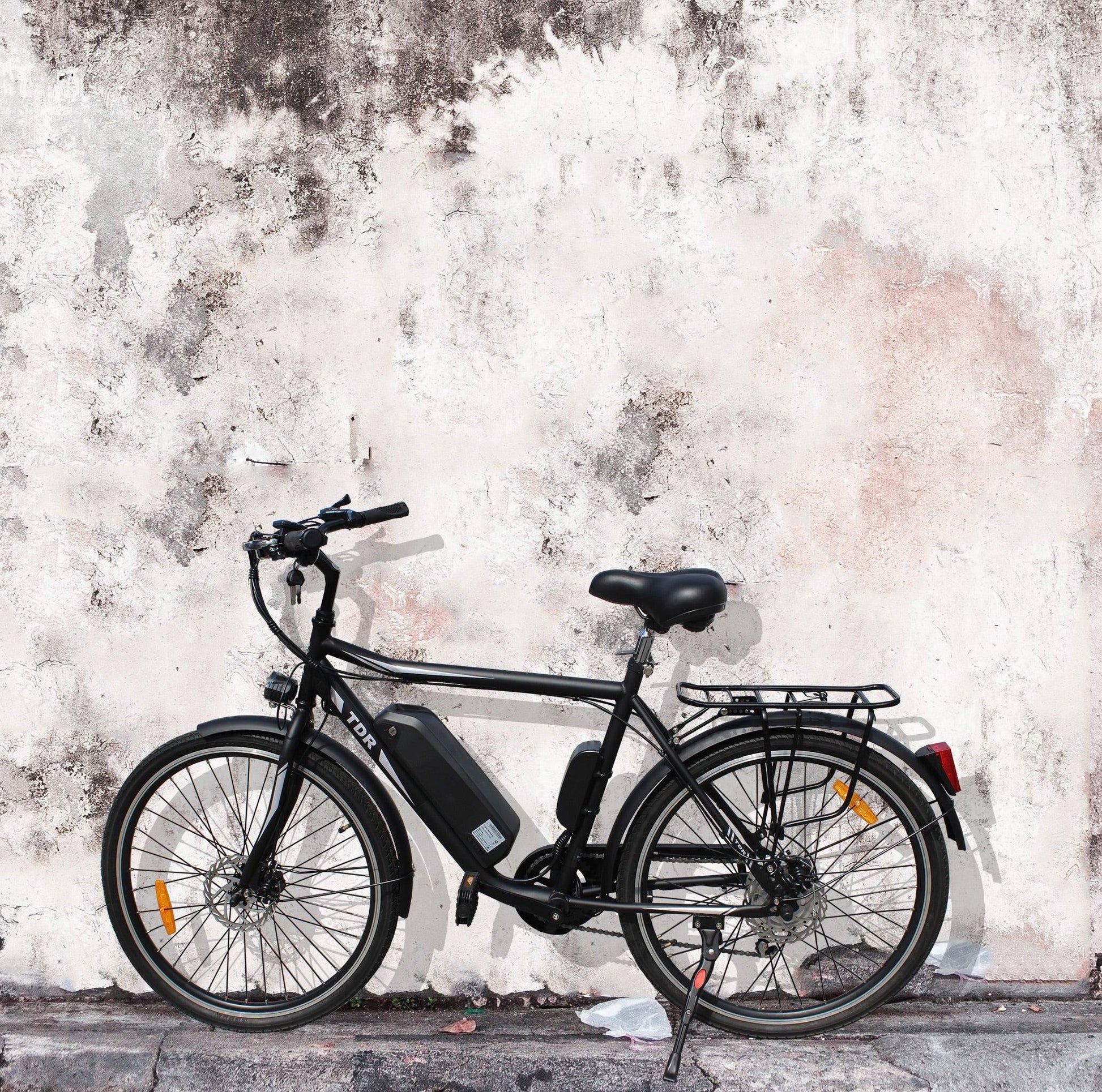TDR 250W 26" Road City Tour Electric Bike  Bicycle 36V 10Ah Battery Shimano Gear 6 Speed Motorised - TDRMOTO