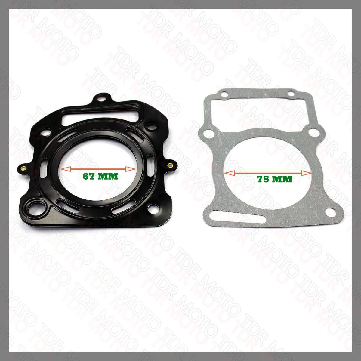 67 mm Cylinder head gasket set for ZongShen 200cc water cooled Vertical motor - TDRMOTO
