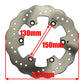 130mm/265mm Front Brake Disc Rotor For TDR XVW300 Dirt Bike - TDRMOTO
