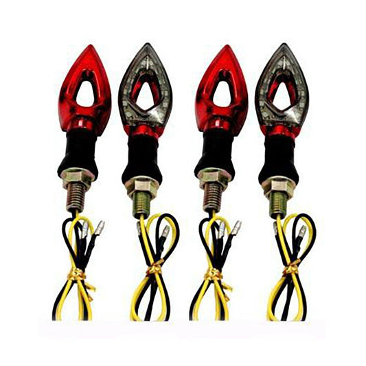 4x LED Turn Signa Light RED Indicators Motorcycle Hyosung GT250R GT650R GT 250R - TDRMOTO