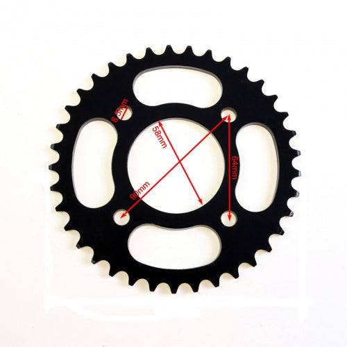 420 37T 58mm Rear Sprocket - TDRMOTO 500