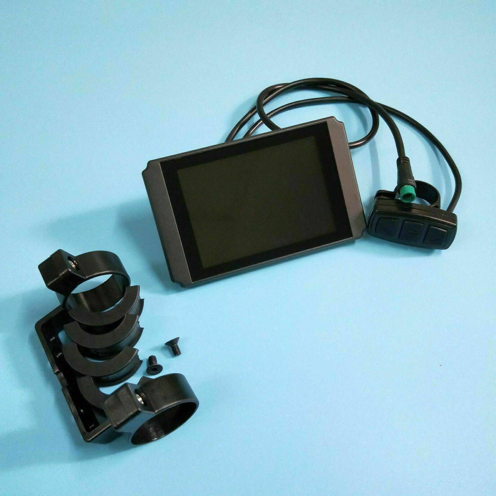 48V 500W KT Controller 22A Extra Long Cable & KT LCD8 Display For Rear Hub Brushless Motor eBike Kit - TDRMOTO