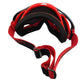 CSG Adult Red Goggles Tinted Lens Anti Fog For Motocross MX Sports Snow Skiing - TDRMOTO