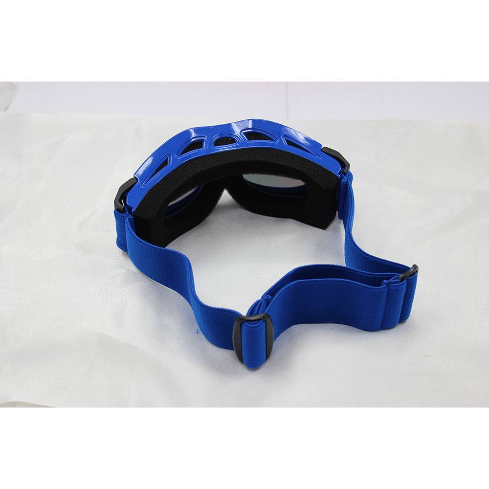Kids Blue Goggles Tinted Lens For Outdoor Motor Sports Cycling Skiing Skateboarding - TDRMOTO