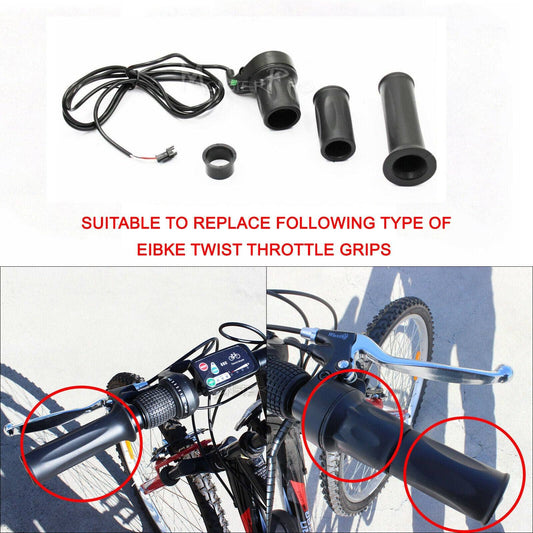 Electric Bike Scooter TWIST THROTTLE Electricscooter 12v 24v 36v 48v Conversion - TDRMOTO