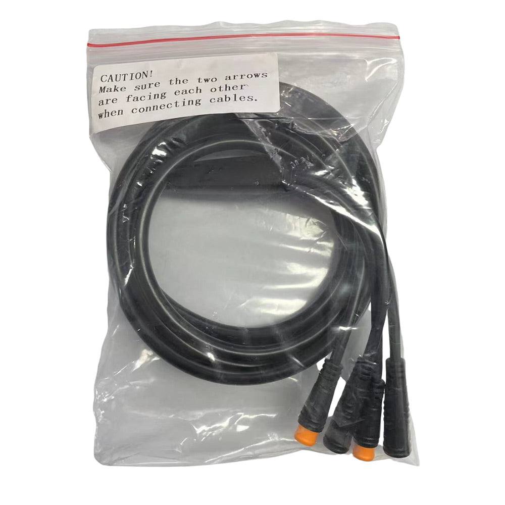 1 To 4 Cable Waterproof For eBike Kit Electric Bike Controller Extension Cord Cable Adapter - TDRMOTO