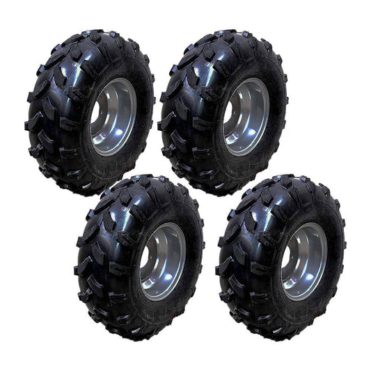 4pcs 19x7-8" Wheel Tyre & Rim For ATV Quad Buggy Ride on Mower Go Kart - TDRMOTO