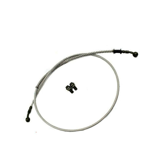 2100mm Motorcycle/Quad Bike/Bugy/GoKart Hydraulic Brake Line Hose Cable with M10 Banjo - TDRMOTO