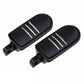 1 Pair Black Motorcycle Highway Passenger Foot Pegs Footrest for Harley Davidson - TDRMOTO