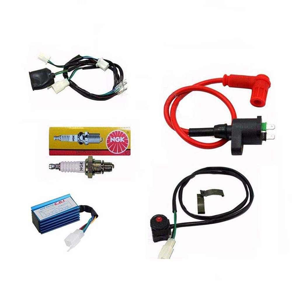 Wiring Loom Coil CDI 110cc 125cc 140cc Kick Start Dirt Pit Bike Atomik Thumpstar - TDRMOTO