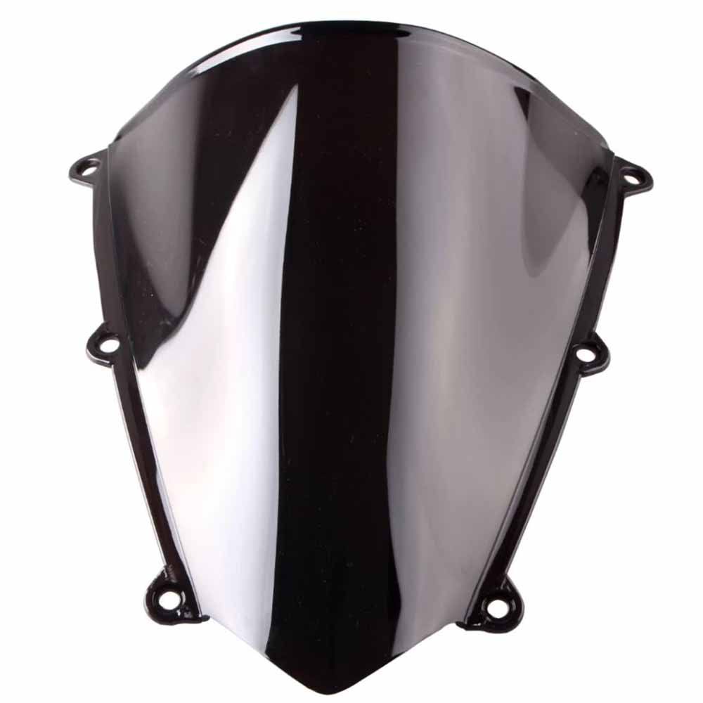 Black ABS Plastic Motorcycle Windshield Windscreen for Honda CBR600RR 2007-2012 - TDRMOTO