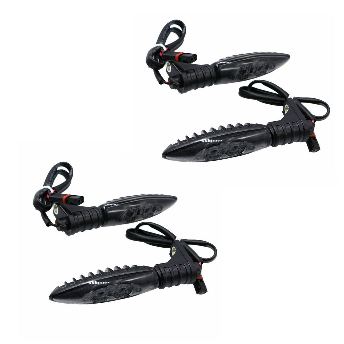 Black Motorcycle LED Turn Signal Indicator for BMW R1200 F800 F650GS F700GS - TDRMOTO