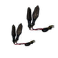 4 x Amber Blue LED Indicators Blinkers Yamaha Honda Suzuki Hyosung - TDRMOTO
