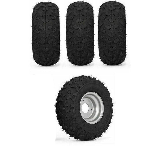 4pcs 145/70-6" Wheels For Electric ATV Go Kart Buggy Scooter UTV ATV Mower - TDRMOTO