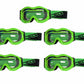 Kids Green Goggles Eye Protection Clear Lens For Outdoor Motor Sports Cycling Skateboarding - TDRMOTO