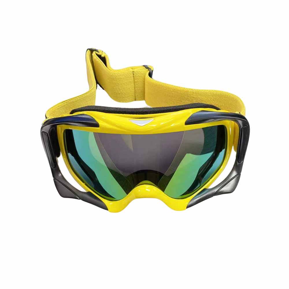 CSG Adult Yellow Goggles Tinted Lens Anti Fog For Motocross MX Sports Snow Skiing - TDRMOTO