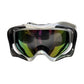 CSG Adult Silver Goggles Tinted Lens Anti Fog For Motocross MX Sports Snow Skiing - TDRMOTO