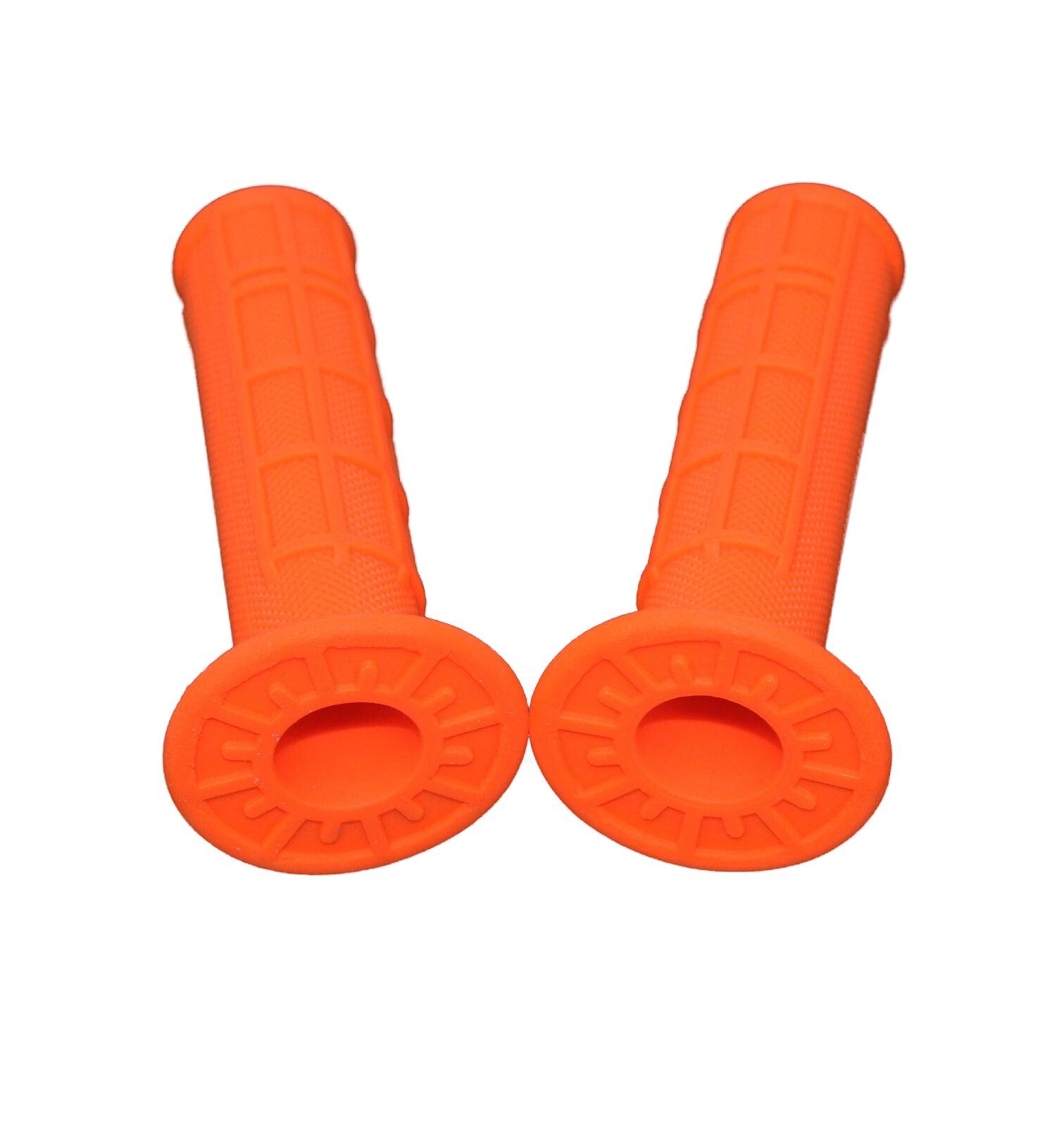 Orange Bicycle Handle Bar Grips  Grips For BMX/MTB/Road Mountain/Kids Bikes - TDRMOTO