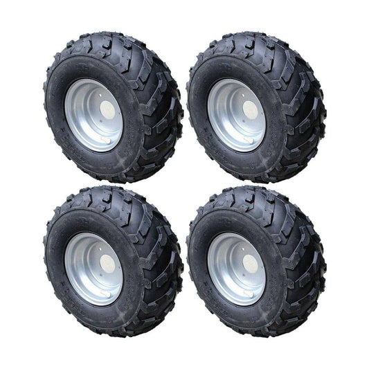 4pcs 16x8-7 Wheel Tyre Rim ATV Quad/Buggy/Ride on Mower Gokart Nylon Tubeless - TDRMOTO