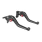 Short Clutch & Brake Lever Set For Kawasaki ZX-6 1990-1999, ZZR600 1990-2004 - TDRMOTO