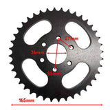 428 40T 36mm Rear Sprocket - TDRMOTO