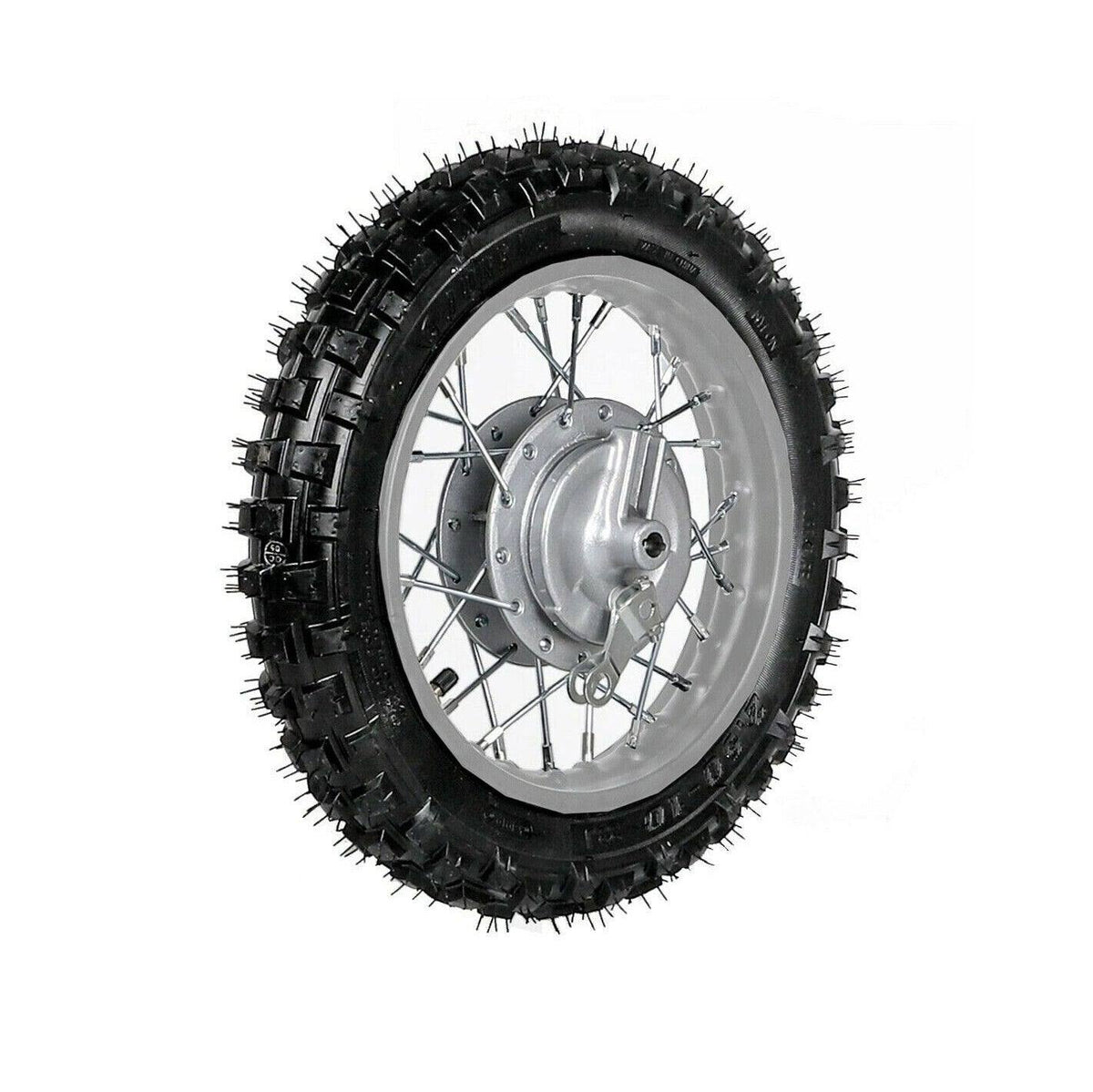 2.75-10 Inch Drum Brake Rear Back Wheel (Rim + Tyre) - TDRMOTO