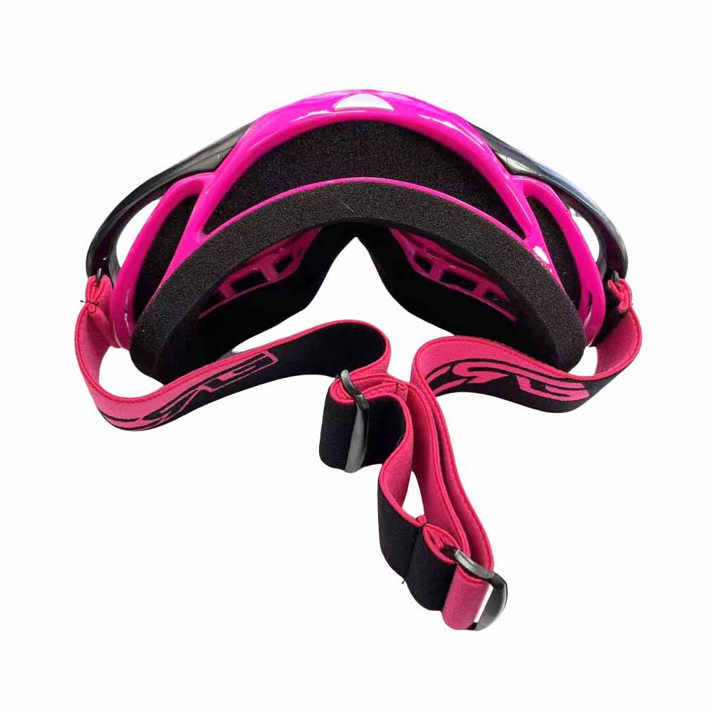CSG Adult Pink Goggles Tinted Lens Anti Fog For Motocross MX Sports Snow Skiing - TDRMOTO