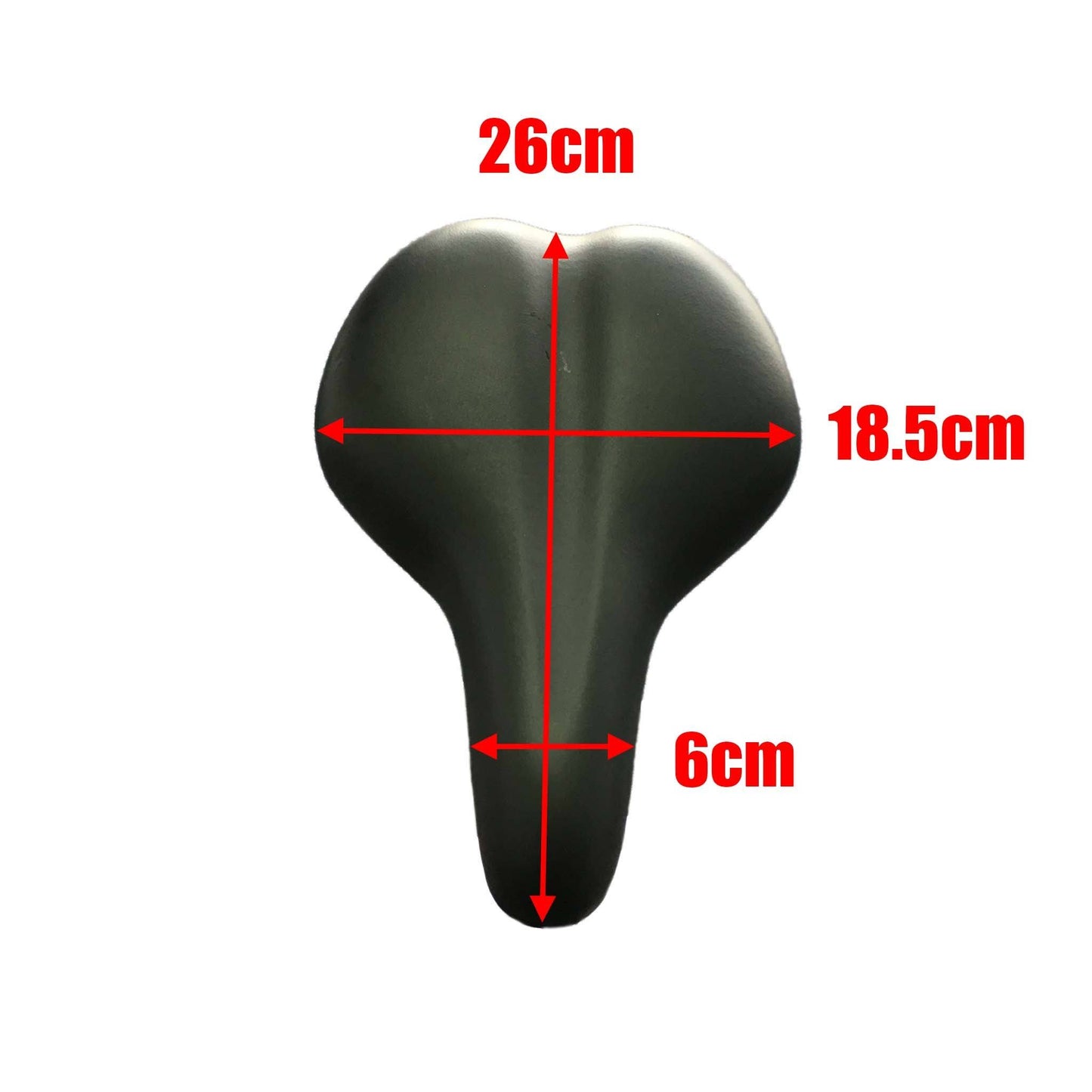 27mm Black Universal Fit Foldable Bicycle Seat For Best Comfort - TDRMOTO