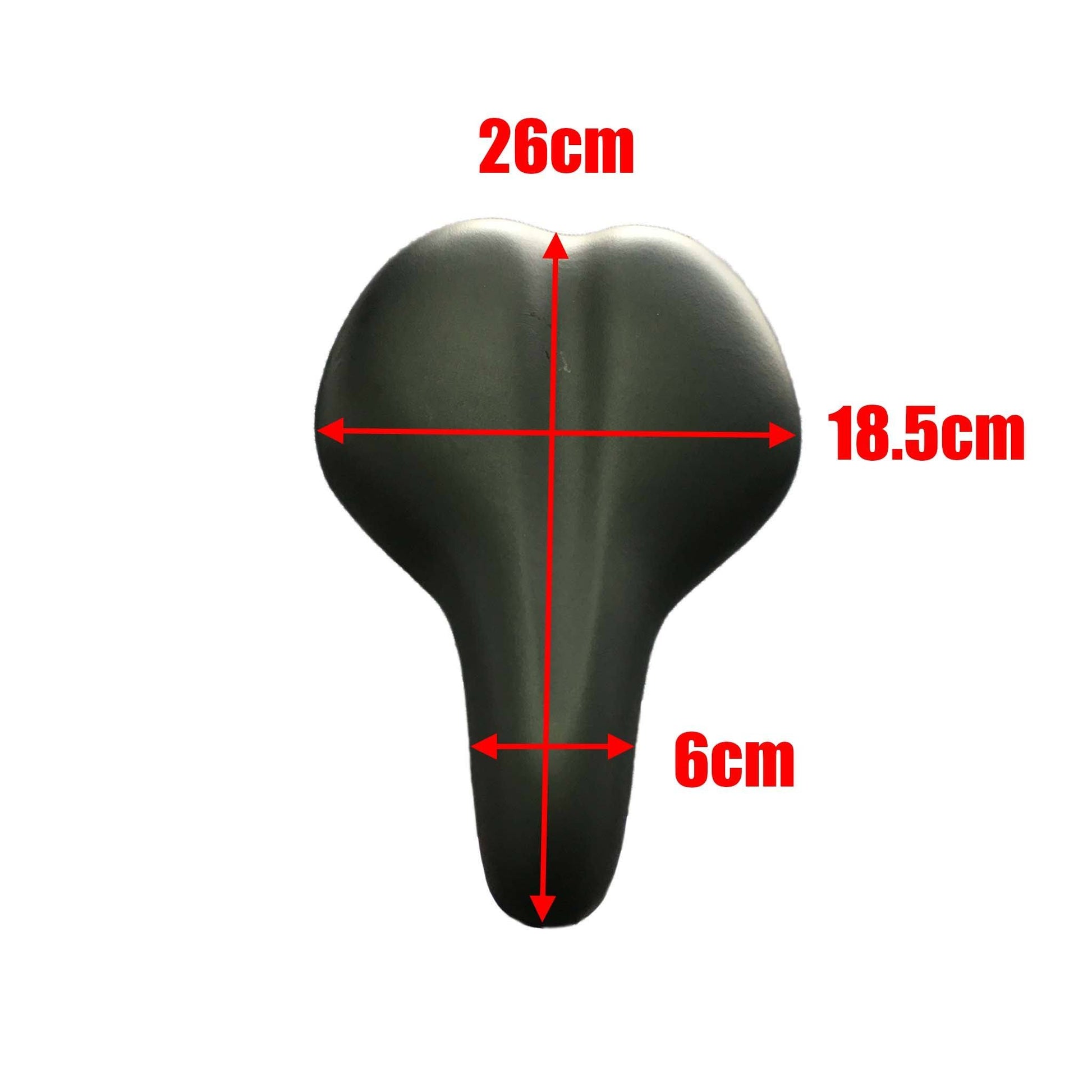 27mm Black Universal Fit Foldable Bicycle Seat For Best Comfort - TDRMOTO