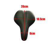 27mm Black Universal Fit Foldable Bicycle Seat For Best Comfort - TDRMOTO