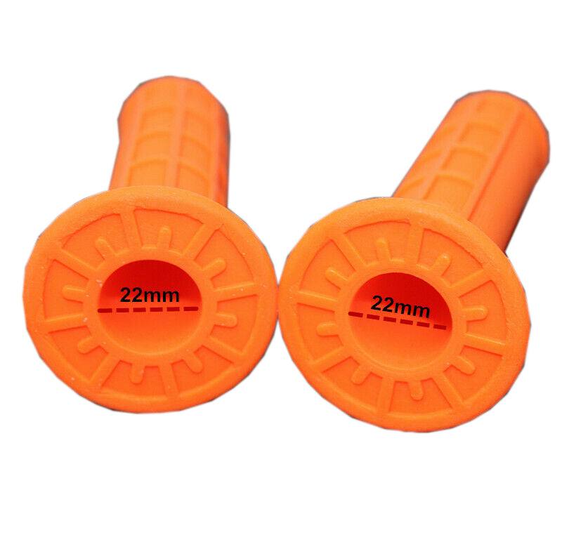 Orange Bicycle Handle Bar Grips  Grips For BMX/MTB/Road Mountain/Kids Bikes - TDRMOTO