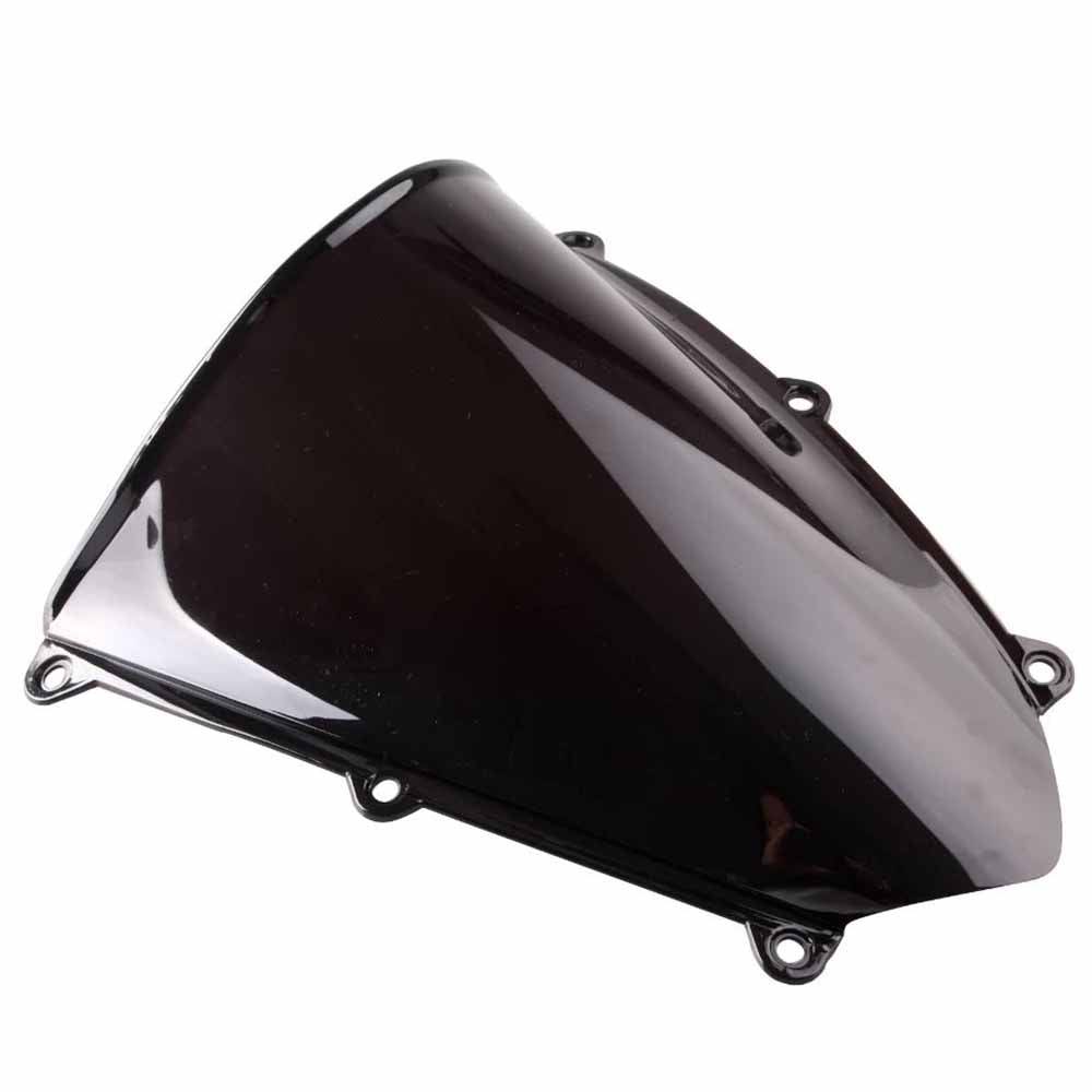 Black ABS Plastic Motorcycle Windshield Windscreen for Honda CBR600RR 2007-2012 - TDRMOTO