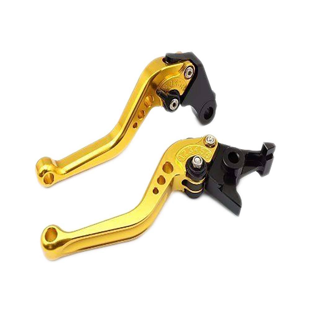 Short Clutch & Brake Lever Set For Kawasaki ZX-6 1990-1999, ZZR600 1990-2004 - TDRMOTO