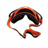 CSG Adult Orange Goggles Tinted Lens Anti Fog For Motocross MX Sports Snow Skiing - TDRMOTO