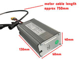 48V 500W KT Controller 22A Extra Long Cable & KT LCD8 Display For Rear Hub Brushless Motor eBike Kit - TDRMOTO