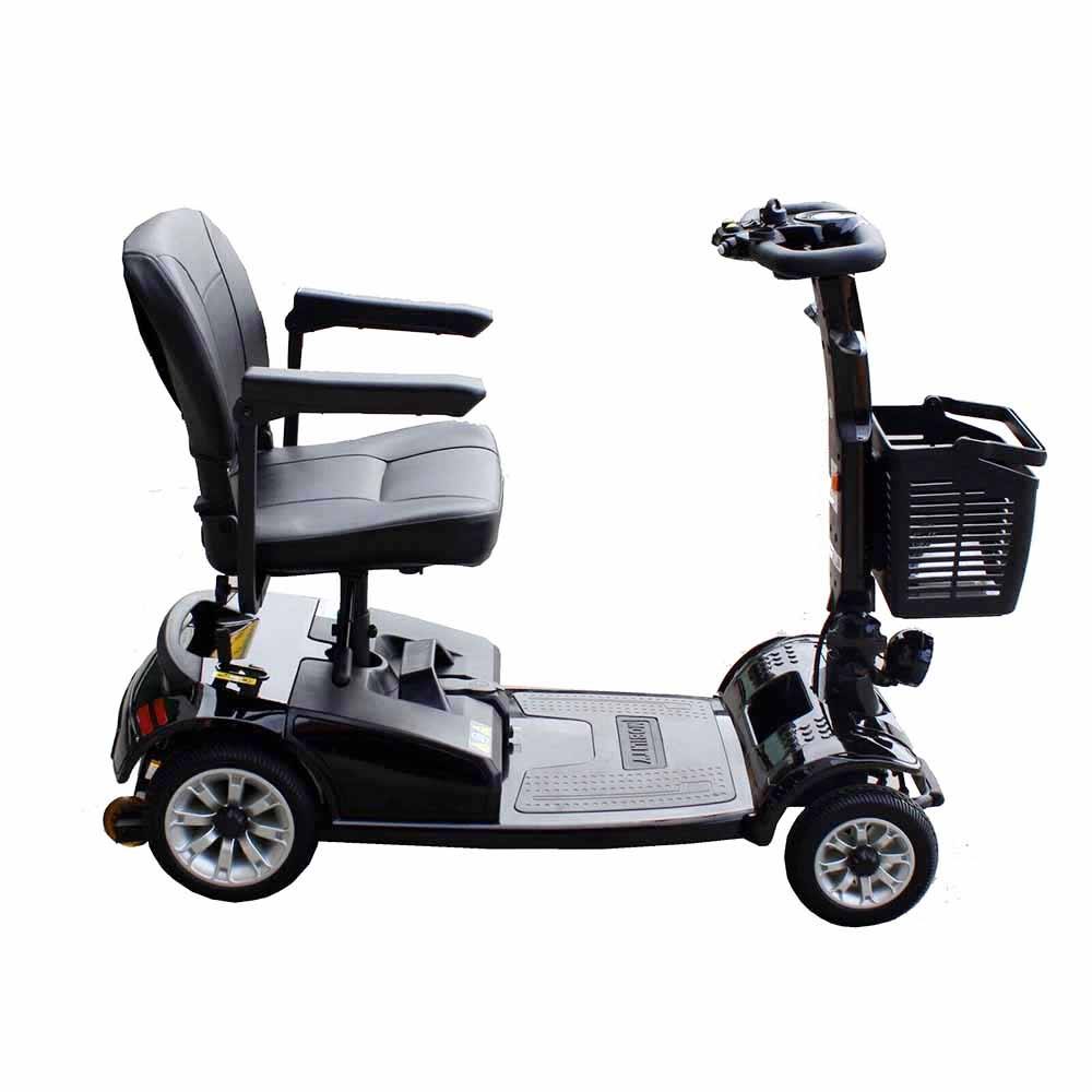 TDR Black Mobility Scooter Foldable 350W 150kg Weight Capacity Heavy Duty - TDRMOTO