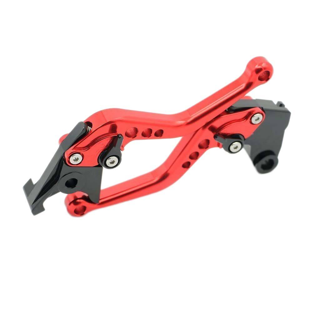 Short Clutch & Brake Lever Set For Kawasaki ZZR600 ZX6R ZX636R ZX6RR ZX10R Z1000 ZX12R - TDRMOTO